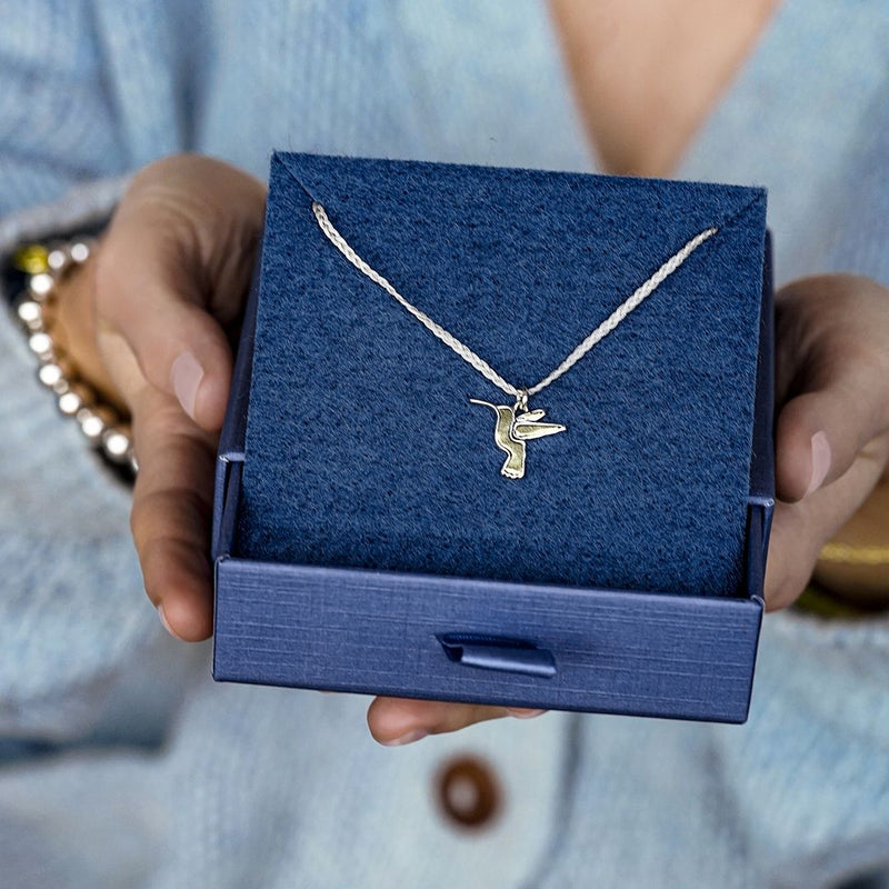 Spirit Strings Necklace - Hummingbird
