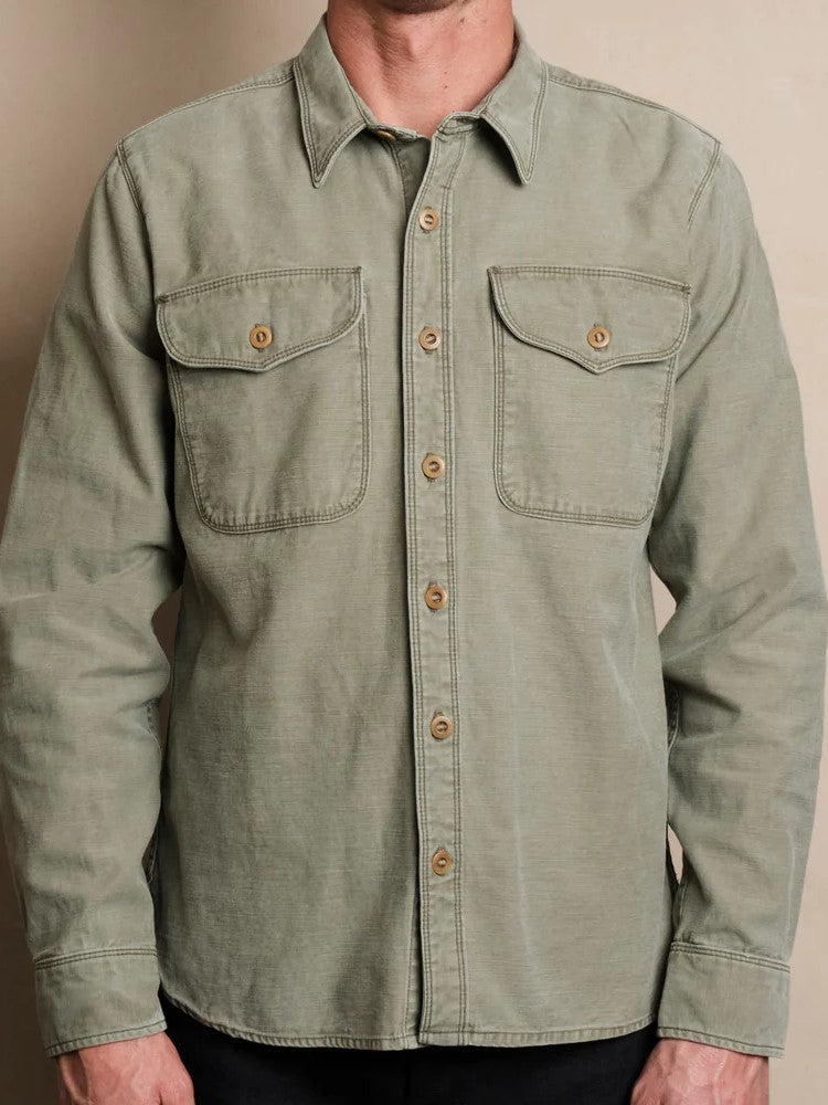 Utility Shirt - Light Olive