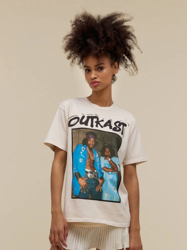 Outkast Photo Weekend Tee - Dirty White