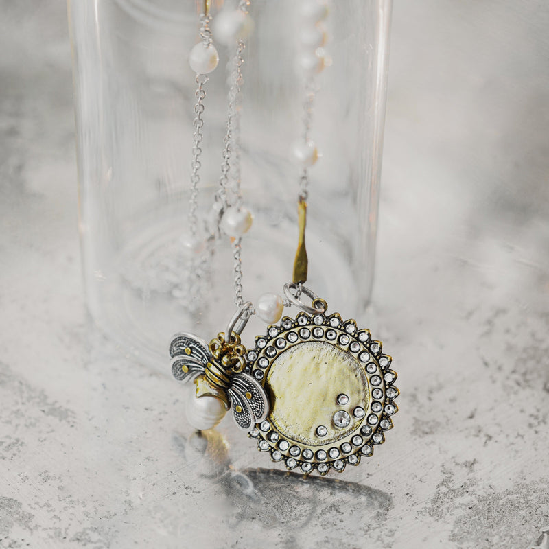 Lume Chain - Freshwater Pearl - 22"