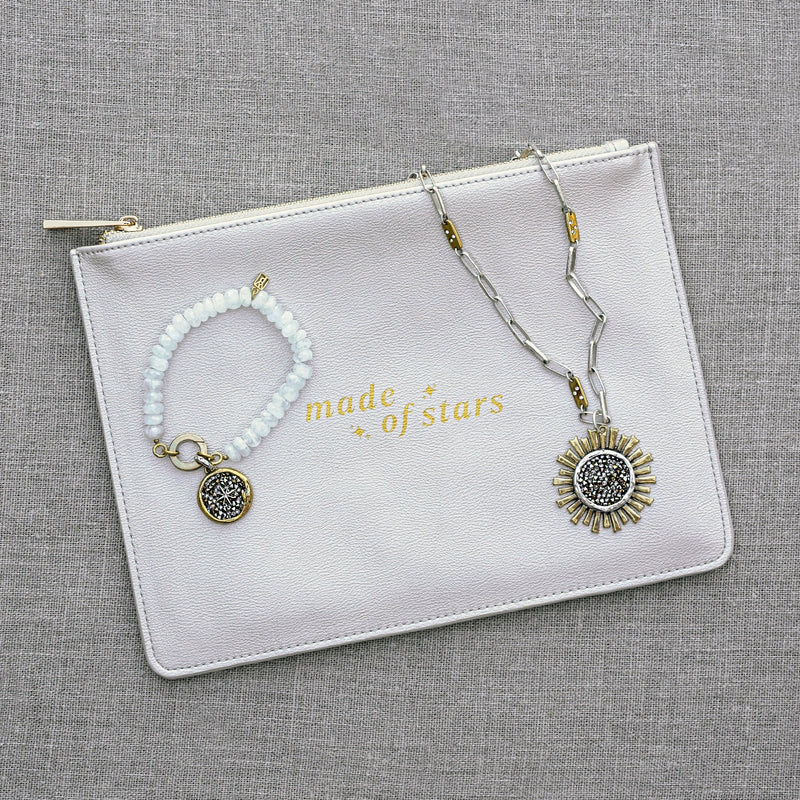 Made of Stars Zip Pouch