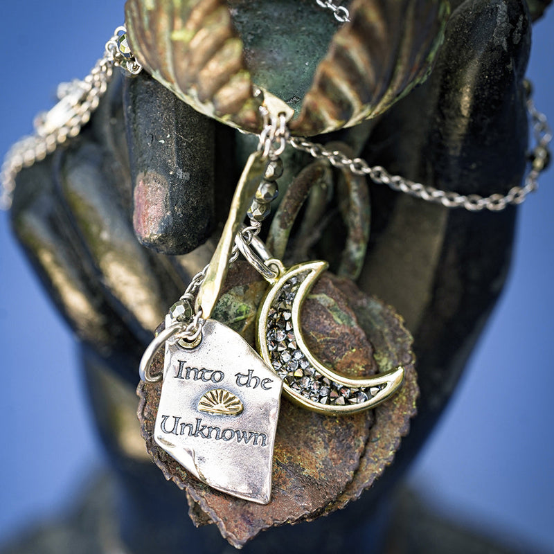 Lume Chain - Pyrite - 28"