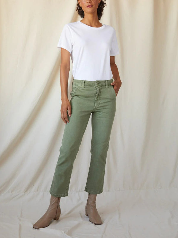 Easy Trouser Relaxed Crop Straight - Surplus