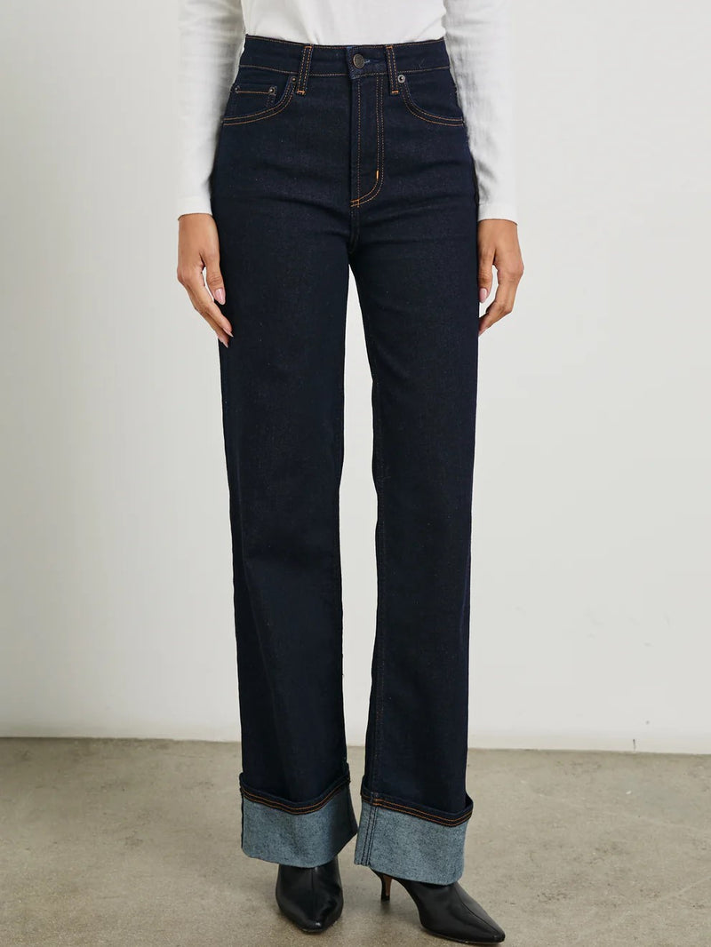 Getty Pant - Midnight Blues Cuffed