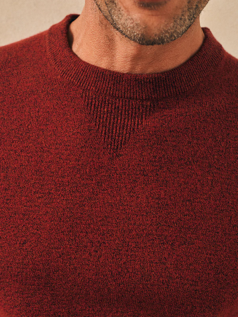 Jackson Crew Sweater - Red Fern Heather