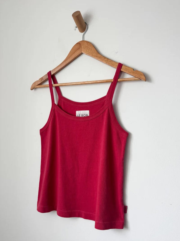 Organic Cotton Dana Cami - Red Pepper