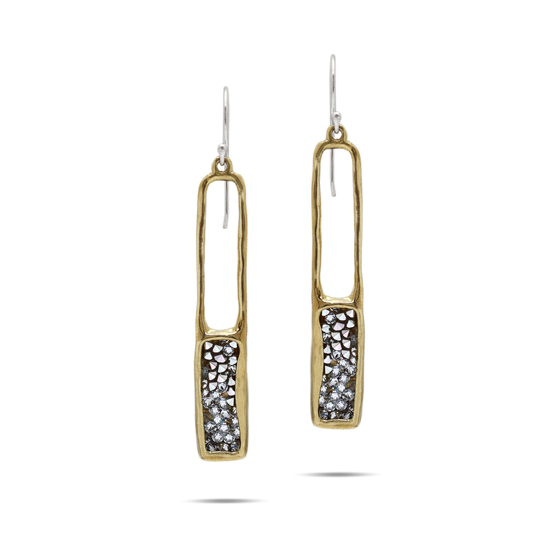 Kristal Frame Earrings
