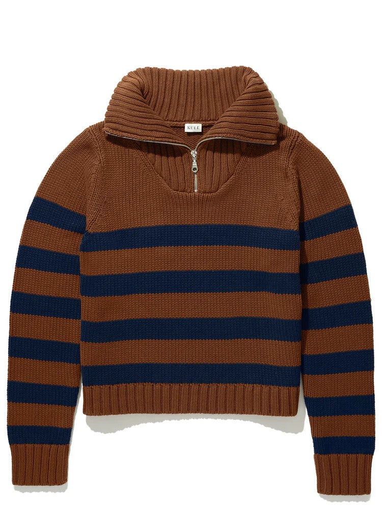 The Matey Sweater - Chocolate/Merlot