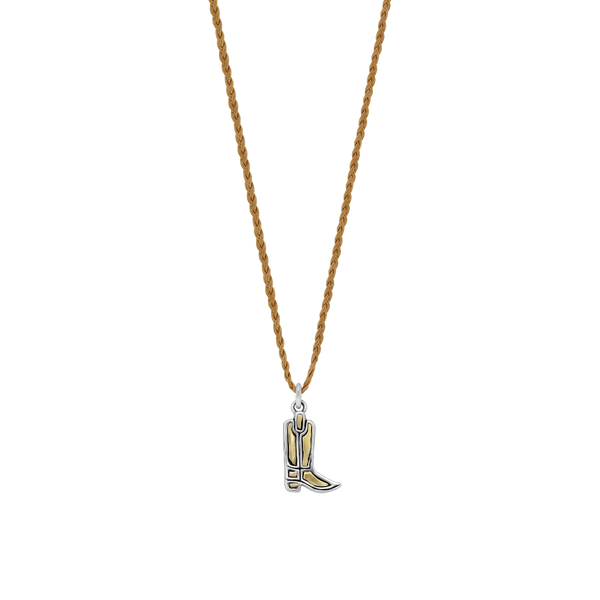 Spirit Strings Necklace - Cowboy Boot