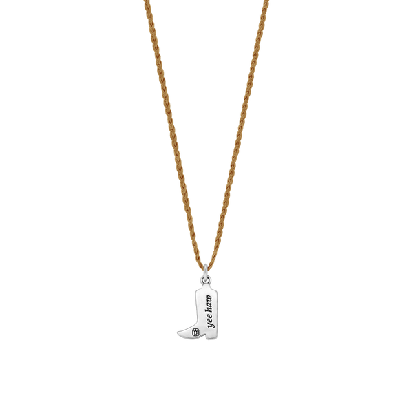 Spirit Strings Necklace - Cowboy Boot