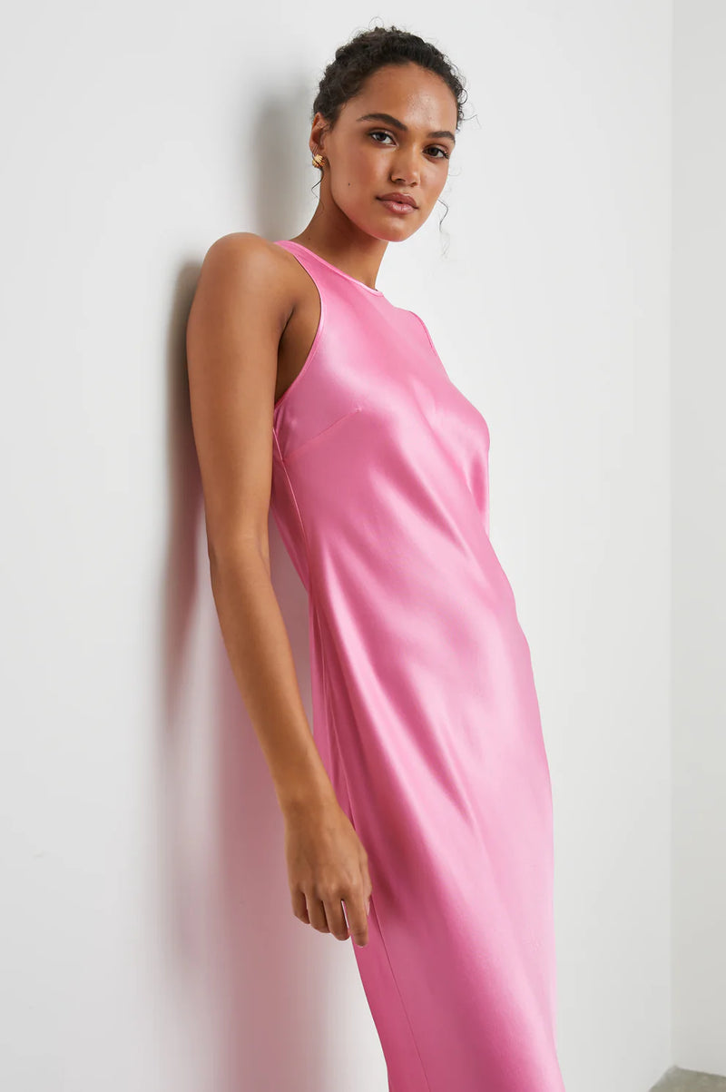 Solene Dress - Malibu Pink