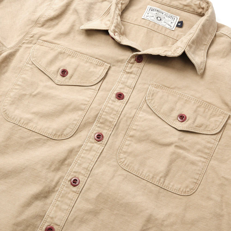 Utility Shirt - Light Khaki