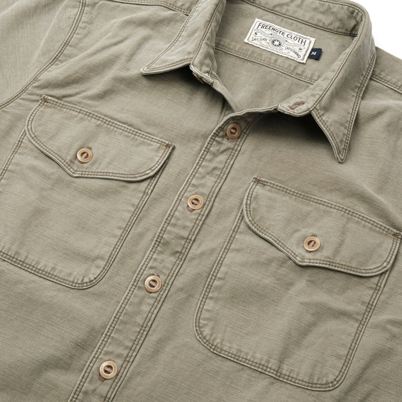 Utility Shirt - Light Olive