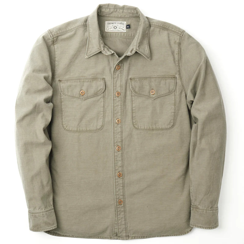 Utility Shirt - Light Olive