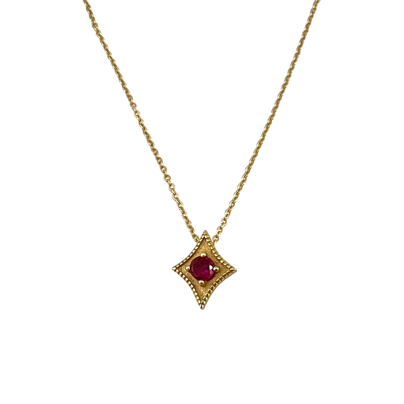 A Star Is Born Birthstone Necklace - July