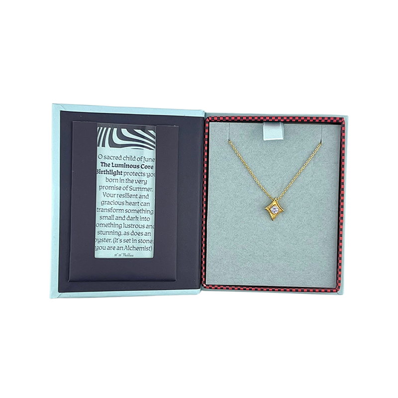 A Star Is Born Birthstone Necklace - June
