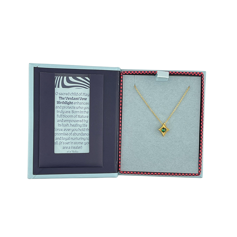 A Star Is Born Birthstone Necklace - May