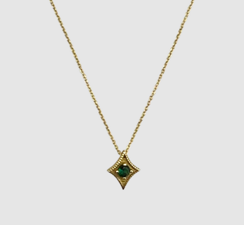 A Star Is Born Birthstone Necklace - May