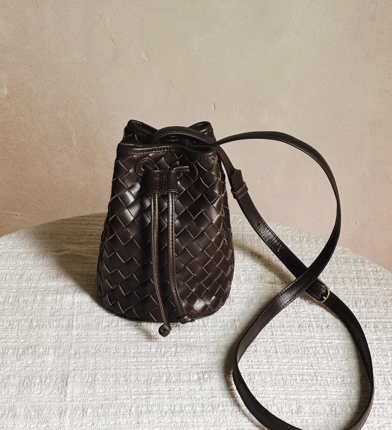 Mini Adele Bucket - Espresso