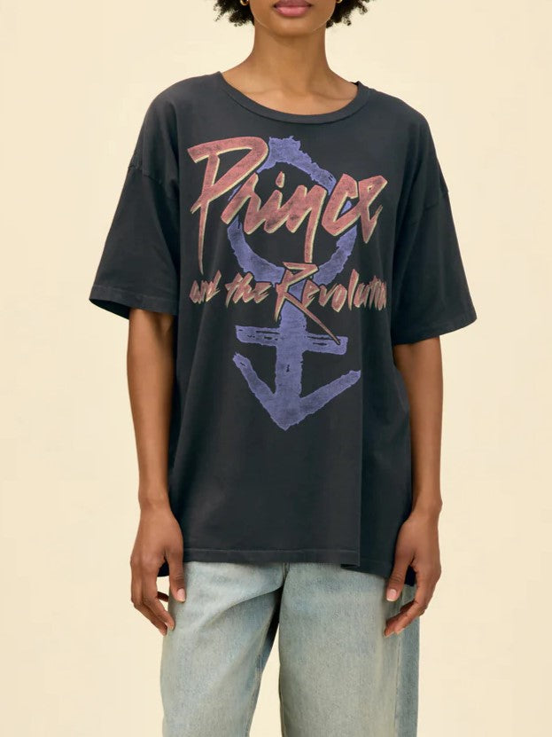 Prince and The Revolution Merch Tee - Vintage Black