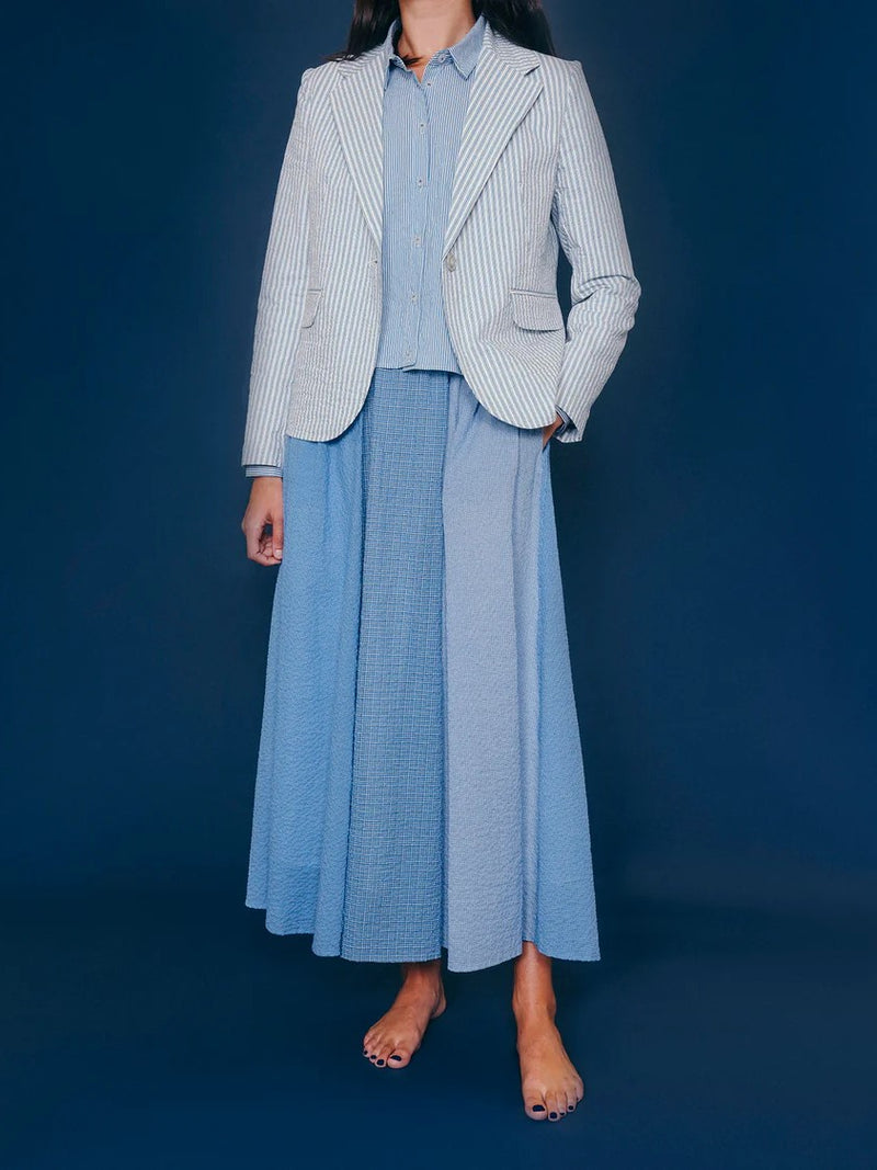 Lulu Skirt - Lake Mixed Plaids