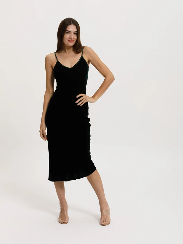 Jones Slip Dress - Silk Velvet