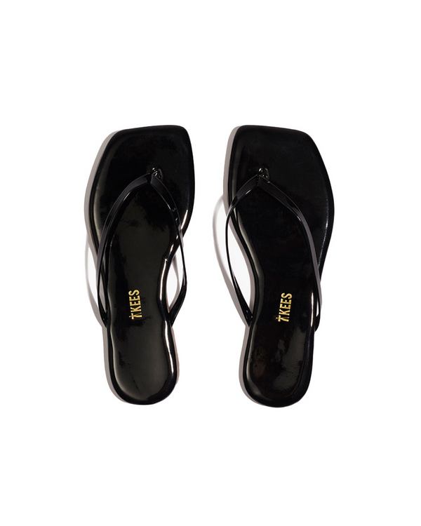 Square Toe Lily Sandal - Licorice