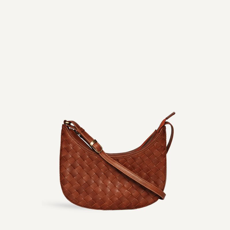 Mini Sling - Carré Weave Sienna