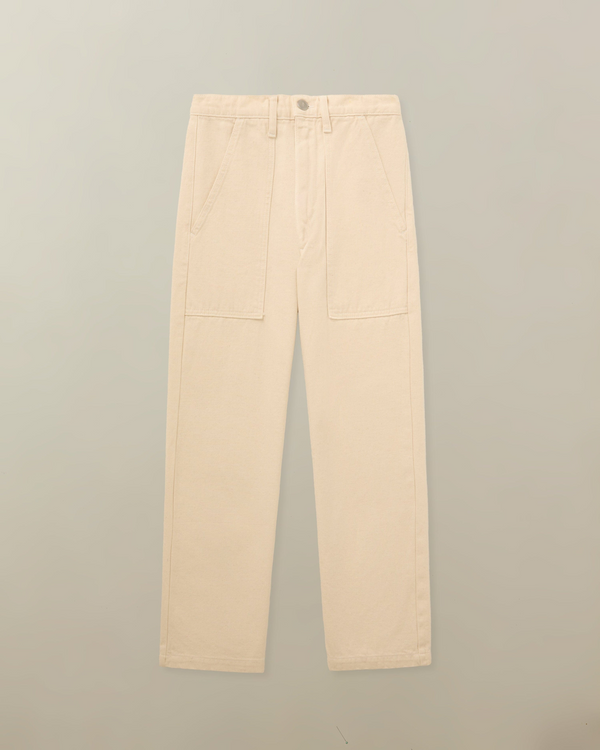 Women’s River Pant in Garment Dyed Recycled Cotton - Canvas