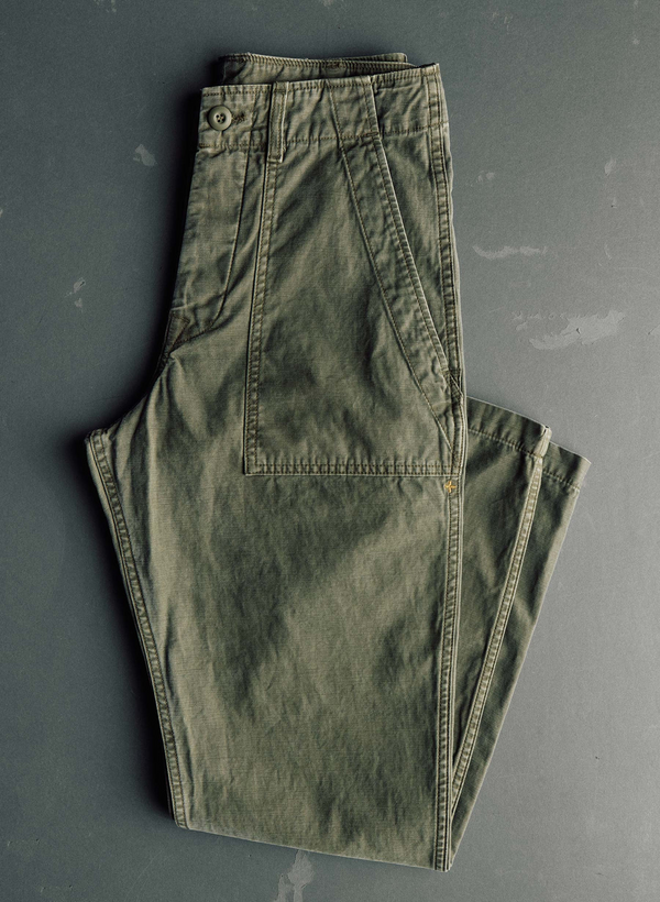 Oliver Military Trouser - Olive