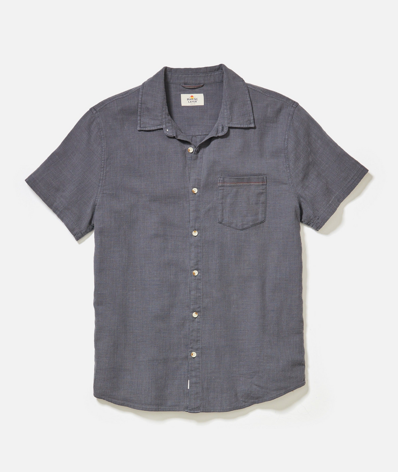 SS Classic Stretch Selvage Shirt - India Ink