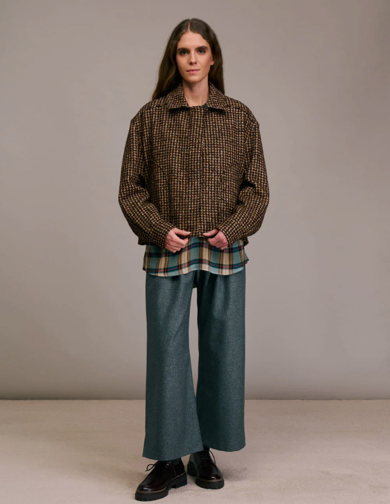 Bambino Blouson - Camel Choco