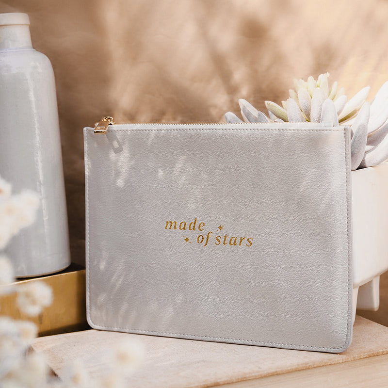 Made of Stars Zip Pouch