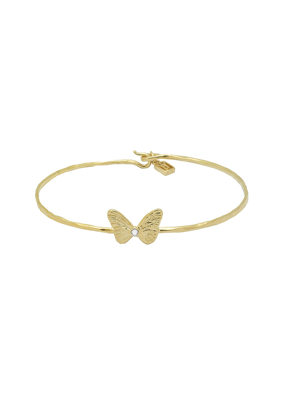 Good Verbs Bangle - Becoming - GP, SS, Kristal Crystals