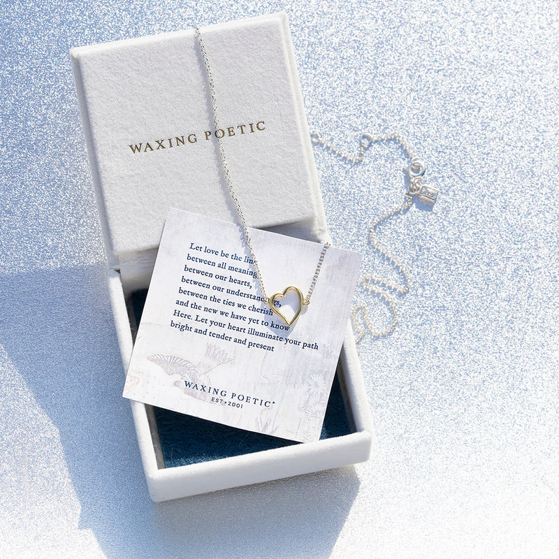 Poetic Heart Openheart Necklace