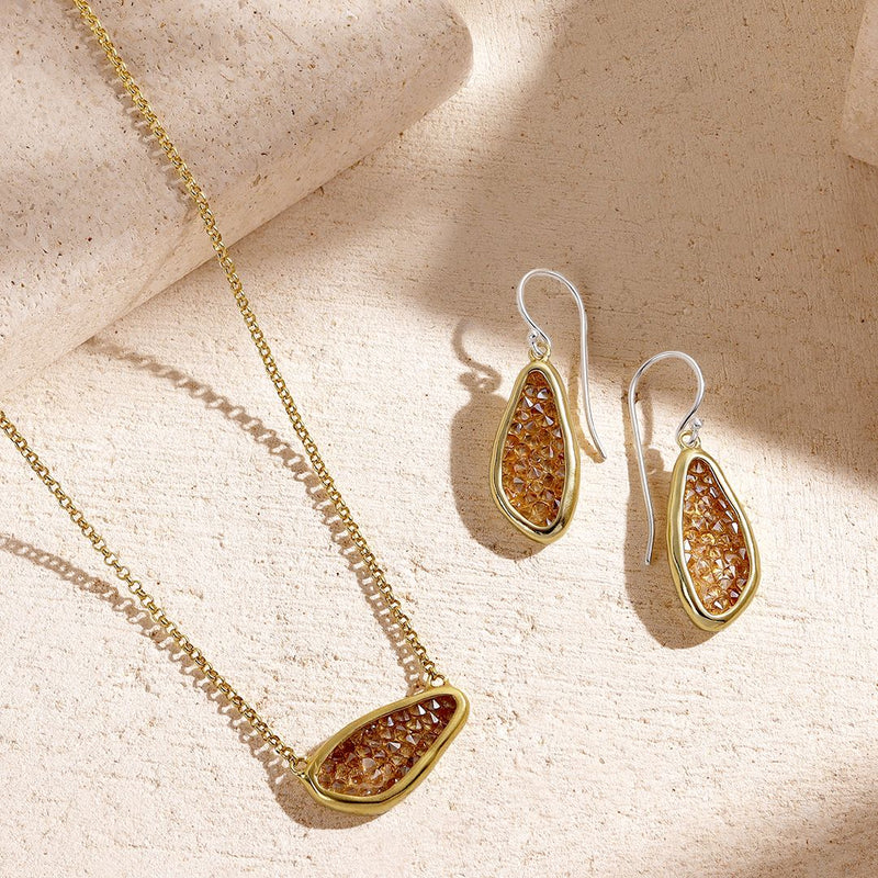 Kristal Petite Dream Traveler Earrings - Sunshadow
