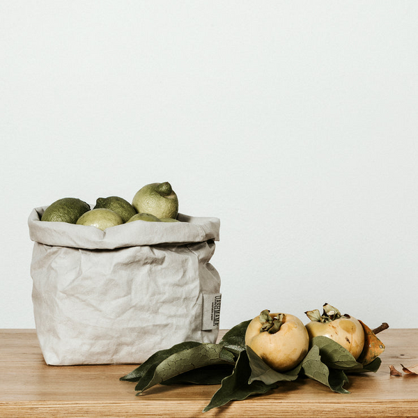 Paper Bag Large - Platino