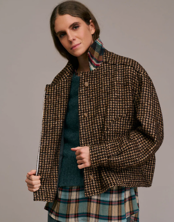 Bambino Blouson - Camel Choco