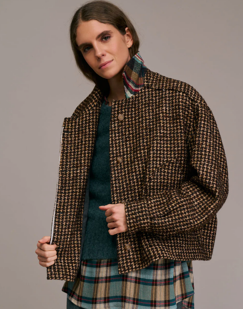 Bambino Blouson - Camel Choco