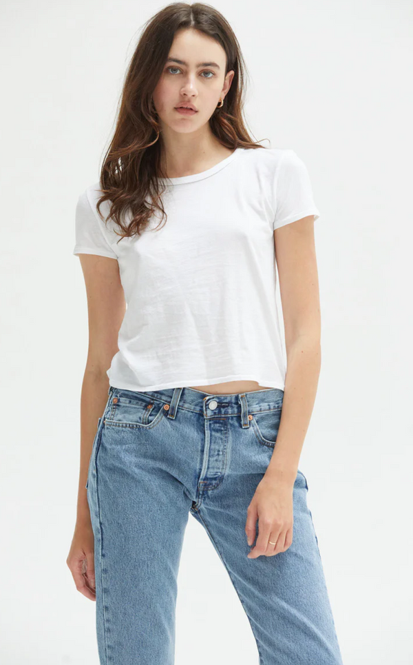 Noe Baby Tee - White