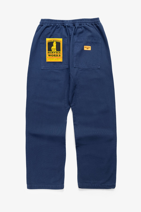 Canvas Chef Pant - Navy