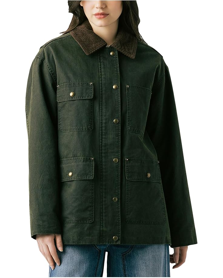 Catching A Break Jacket - Hunter Green