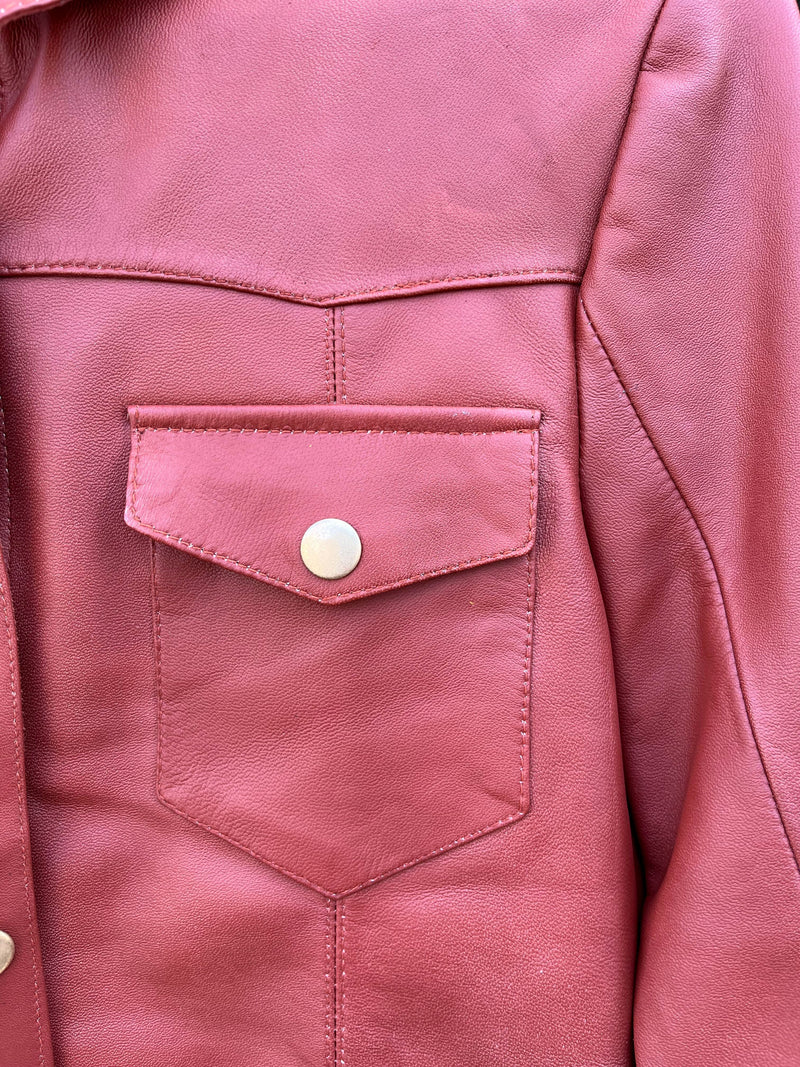 Robin Matte Leather Jacket - Salsa