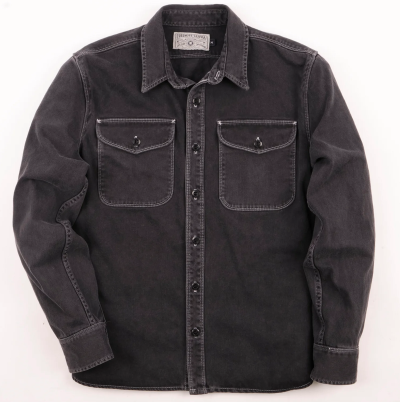 Utility Button Down - Charcoal