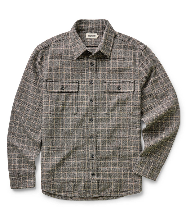 The Ledge Shirt - Coal Plaid