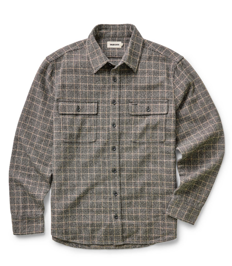The Ledge Shirt - Coal Plaid