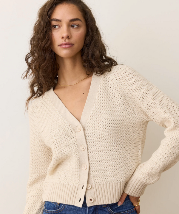 Robin Cardigan Update - Cream