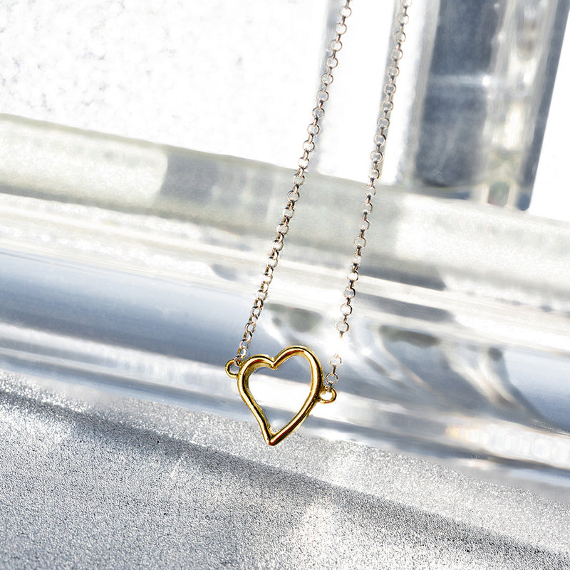 Poetic Heart Openheart Necklace