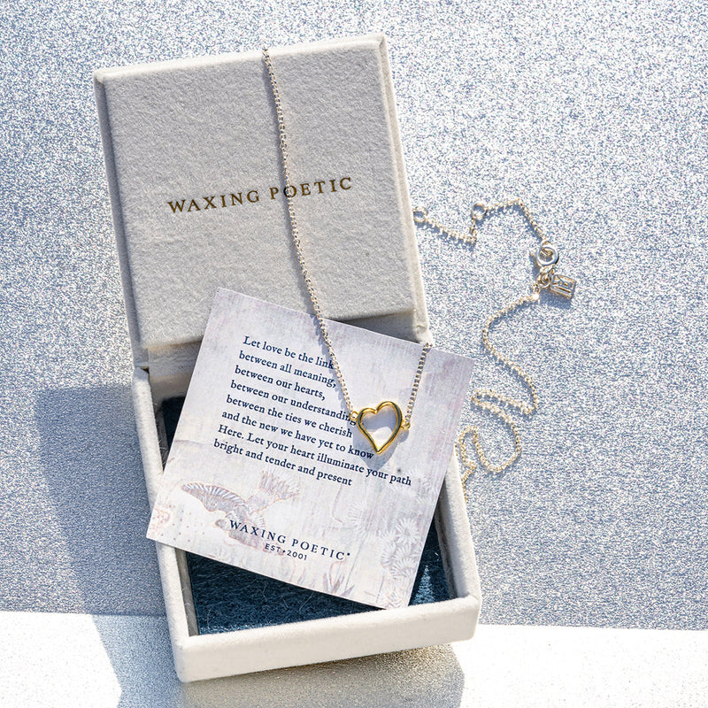 Poetic Heart Openheart Necklace