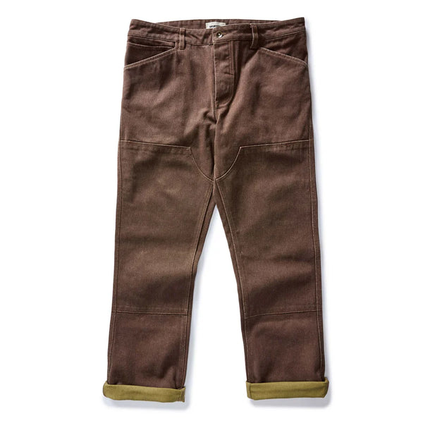 The Chore Pant - Aged Penny Chipped Canvas
